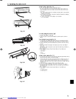 Предварительный просмотр 5 страницы Mitsubishi Electric Mr.SLIM PKA-A12HA4 Installation Manual