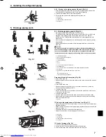 Предварительный просмотр 7 страницы Mitsubishi Electric Mr.SLIM PKA-A12HA4 Installation Manual