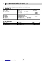 Preview for 2 page of Mitsubishi Electric Mr.SLIM PKA-A18GA Data Book