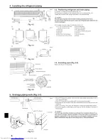 Предварительный просмотр 6 страницы Mitsubishi Electric Mr.SLIM PKA-A24FA Installation Manual