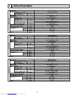 Предварительный просмотр 7 страницы Mitsubishi Electric Mr. Slim PKA-A24KA4 Service Manual