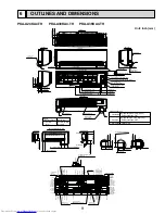 Предварительный просмотр 9 страницы Mitsubishi Electric Mr. Slim PKA-A24KA4 Service Manual