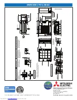 Предварительный просмотр 3 страницы Mitsubishi Electric Mr.Slim pKa-a36Kal Submittal Data