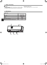 Предварительный просмотр 4 страницы Mitsubishi Electric Mr.SLIM PKA-M-L Series Operation Manual