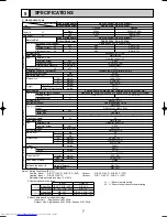 Предварительный просмотр 7 страницы Mitsubishi Electric Mr.Slim PKA-P2.5FAL Technical & Service Manual