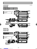 Предварительный просмотр 22 страницы Mitsubishi Electric Mr.SLIM PKA-RP FAL2 Technical Data Book