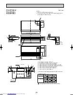 Предварительный просмотр 28 страницы Mitsubishi Electric Mr.SLIM PKA-RP FAL2 Technical Data Book