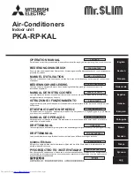 Mitsubishi Electric Mr. Slim PKA-RP100KAL Operation Manual предпросмотр