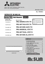 Mitsubishi Electric Mr. Slim PKA Series Service Manual preview