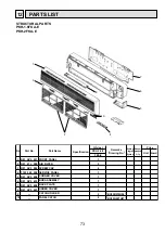 Предварительный просмотр 73 страницы Mitsubishi Electric Mr.SLIM PKH-1.6FKA Technical & Service Manual