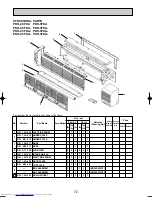 Предварительный просмотр 72 страницы Mitsubishi Electric Mr.SLIM PKH-2.5FKA Technical & Service Manual