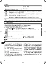 Предварительный просмотр 2 страницы Mitsubishi Electric Mr.Slim PL-M100 EA Operation Manual