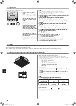 Предварительный просмотр 14 страницы Mitsubishi Electric Mr.Slim PL-M100 EA Operation Manual