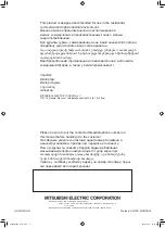 Предварительный просмотр 92 страницы Mitsubishi Electric Mr.Slim PL-M100 EA Operation Manual