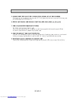 Предварительный просмотр 3 страницы Mitsubishi Electric Mr.Slim PL42AK User Manual