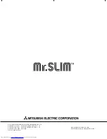 Предварительный просмотр 59 страницы Mitsubishi Electric Mr.Slim PL42AK User Manual