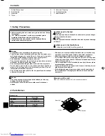 Preview for 2 page of Mitsubishi Electric Mr.SLIM PLA-A-BA4 Operation Manual