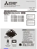 Предварительный просмотр 1 страницы Mitsubishi Electric Mr. Slim PLA-A12BA Service Manual