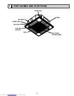 Предварительный просмотр 5 страницы Mitsubishi Electric Mr. Slim PLA-A12BA4 Service Manual