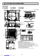 Предварительный просмотр 12 страницы Mitsubishi Electric Mr. Slim PLA-A12BA4 Service Manual