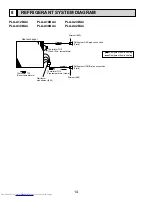 Предварительный просмотр 14 страницы Mitsubishi Electric Mr. Slim PLA-A12BA4 Service Manual