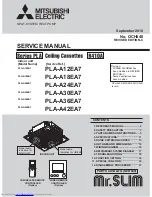 Mitsubishi Electric Mr.Slim PLA-A12EA7 Service Manual предпросмотр