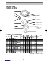 Предварительный просмотр 67 страницы Mitsubishi Electric Mr.Slim PLA-P3AA Technical & Service Manual