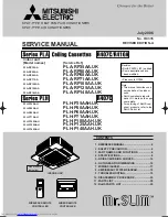 Mitsubishi Electric Mr.SLIM PLA-RP100AA Service Manual предпросмотр