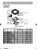 Предварительный просмотр 36 страницы Mitsubishi Electric Mr.Slim PLA-RP100AA2 Service Manual