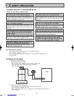 Предварительный просмотр 4 страницы Mitsubishi Electric Mr.Slim PLA-RP3AA Service Manual