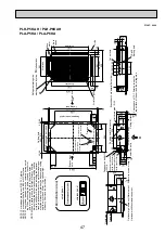 Предварительный просмотр 47 страницы Mitsubishi Electric Mr.Slim PLA Series Technical & Service Manual