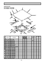 Предварительный просмотр 61 страницы Mitsubishi Electric Mr.Slim PLA Series Technical & Service Manual