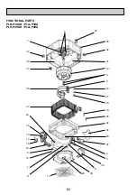 Предварительный просмотр 62 страницы Mitsubishi Electric Mr.Slim PLA Series Technical & Service Manual