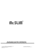 Предварительный просмотр 72 страницы Mitsubishi Electric Mr.Slim PLA Series Technical & Service Manual