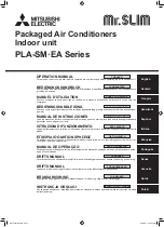 Mitsubishi Electric Mr. SLIM PLA-SM EA Series Operation Manual предпросмотр