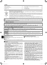 Предварительный просмотр 72 страницы Mitsubishi Electric Mr. SLIM PLA-SM EA Series Operation Manual