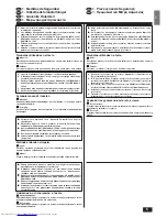 Предварительный просмотр 5 страницы Mitsubishi Electric Mr.Slim PLH-1.6KKB Operation Manual