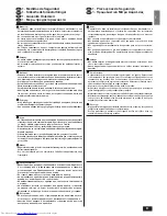 Предварительный просмотр 9 страницы Mitsubishi Electric Mr.Slim PLH-1.6KKB Operation Manual