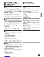 Предварительный просмотр 33 страницы Mitsubishi Electric Mr.Slim PLH-1.6KKB Operation Manual