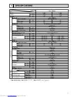 Предварительный просмотр 3 страницы Mitsubishi Electric Mr.Slim PLH-1.6KKB Technical & Service Manual