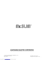 Предварительный просмотр 12 страницы Mitsubishi Electric Mr.Slim PLH-1.6KKB Technical & Service Manual