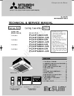 Предварительный просмотр 1 страницы Mitsubishi Electric Mr.Slim PLH-P3AAH.UK Technical & Service Manual