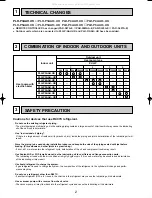 Предварительный просмотр 2 страницы Mitsubishi Electric Mr.Slim PLH-P3AAH.UK Technical & Service Manual