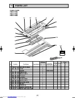 Предварительный просмотр 25 страницы Mitsubishi Electric Mr.Slim PMH-P25BA Service Manual