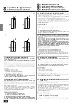 Предварительный просмотр 24 страницы Mitsubishi Electric Mr. SLIM PSA-4GA Series Installation Manual