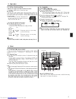 Предварительный просмотр 7 страницы Mitsubishi Electric Mr. SLIM PSA-RP-KA Operation Manual