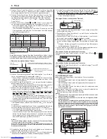 Предварительный просмотр 25 страницы Mitsubishi Electric Mr. SLIM PSA-RP-KA Operation Manual