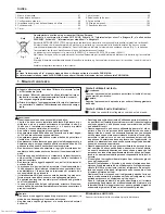 Предварительный просмотр 87 страницы Mitsubishi Electric Mr. SLIM PSA-RP-KA Operation Manual