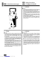 Предварительный просмотр 6 страницы Mitsubishi Electric Mr.Slim PSH-3GJHA User Manual