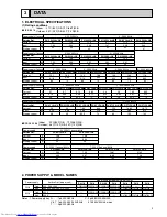 Предварительный просмотр 3 страницы Mitsubishi Electric Mr. SLIM PU-1.6VLJA Technical & Service Manual